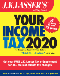 Cover image: J.K. Lasser's Your Income Tax 2020 1st edition 9781119595014