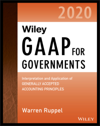 Cover image: Wiley GAAP for Governments 2020 1st edition 9781119596066