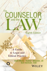 Cover image: The Counselor and the Law 8th edition 9781119607052