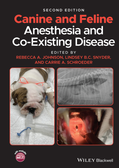 Cover image for book Canine and Feline Anesthesia and Co-Existing Disease