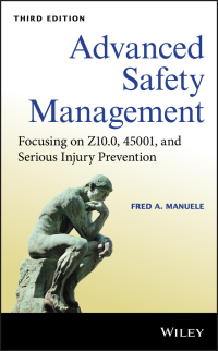 Cover image: Advanced Safety Management 3rd edition 9781119605416
