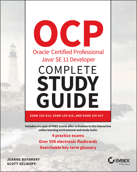 Cover image for book OCP Oracle Certified Professional Java SE 11 Developer Complete Study Guide