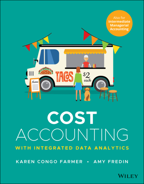 Cover image for book Cost Accounting: With Integrated Data Analytics