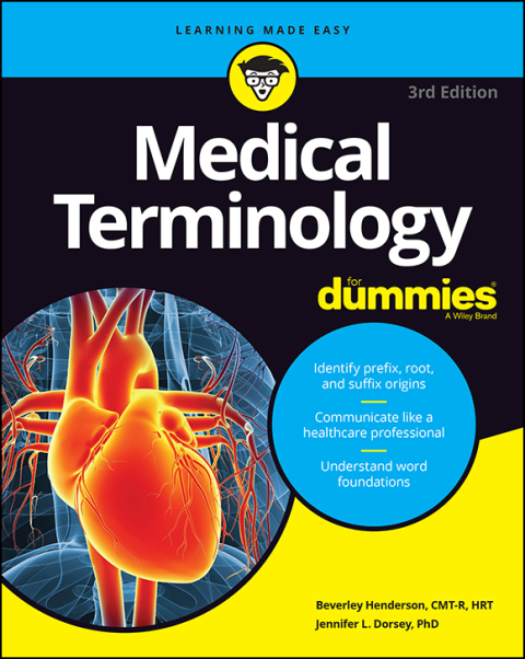 Cover image for book Medical Terminology For Dummies