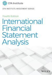 Cover image: International Financial Statement Analysis 4th edition 9781119628057