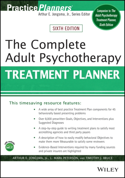 Cover image for book The Complete Adult Psychotherapy Treatment Planner