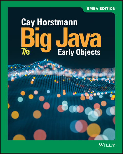 Big Java: Early Objects, EMEA Edition, Enhanced eText 