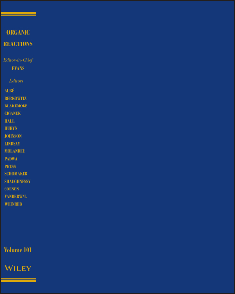 Cover image for book Organic Reactions, Volume 101
