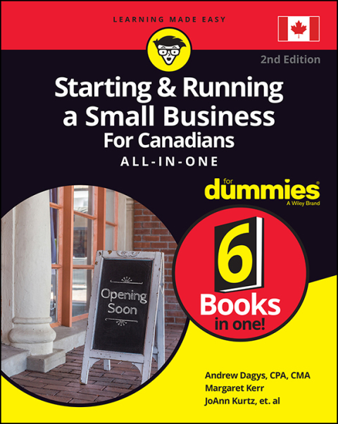 Cover image for book Starting & Running a Small Business For Canadians All-in-One For Dummies, 2nd Edition