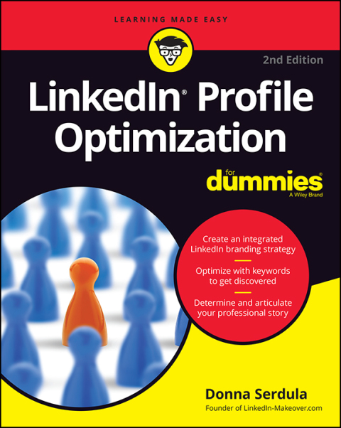 Cover image for book LinkedIn Profile Optimization For Dummies
