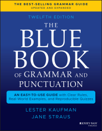 Cover image: The Blue Book of Grammar and Punctuation 12th edition 9781119653028