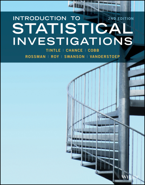 Introduction to Statistical Investigations, Enhanced eText 