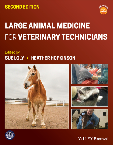 Cover image for book Large Animal Medicine for Veterinary Technicians