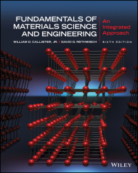 Cover image: Fundamentals of Materials Science and Engineering: An Integrated Approach 6th edition 9781119747734