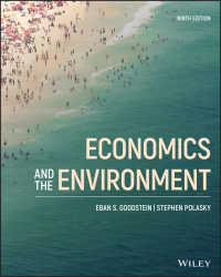 Cover image: Economics and the Environment 9th edition 9781119693505