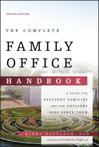 Cover image: The Complete Family Office Handbook 2nd edition 9781119694007