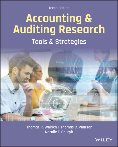 Cover image for book Accounting and Auditing Research: Tools and Strategies
