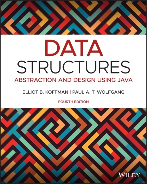 Cover image for book Data Structures: Abstraction and Design Using Java
