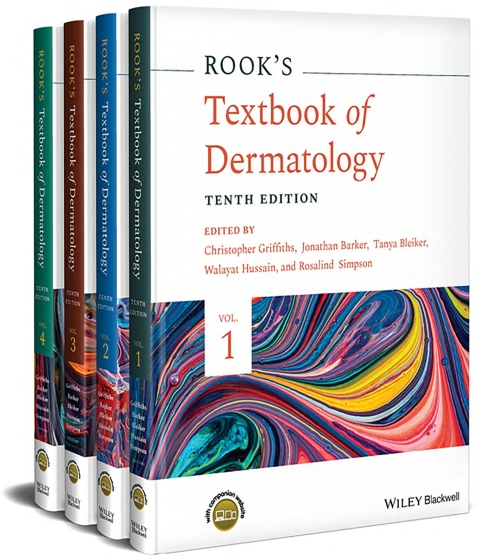 Cover image for book Rook's Textbook of Dermatology