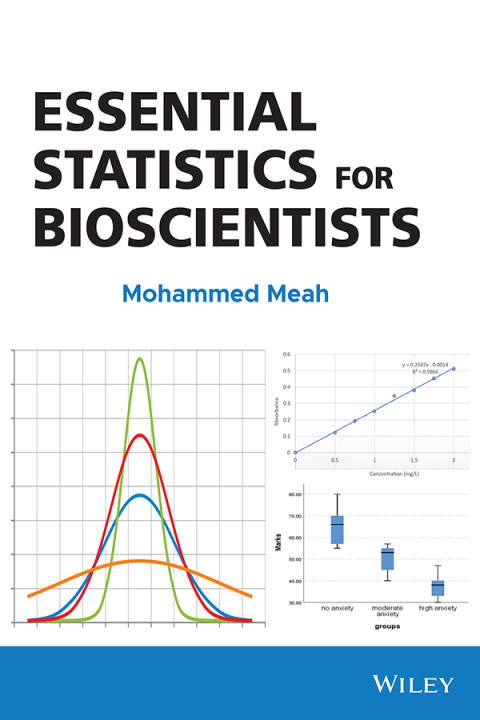 Cover image for book Essential Statistics for Bioscientists