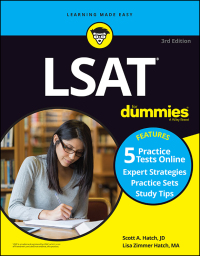 Titelbild: LSAT For Dummies 3rd edition 9781119716273