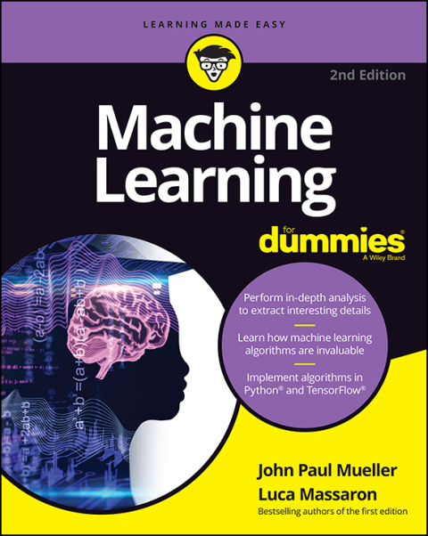 Cover image for book Machine Learning For Dummies