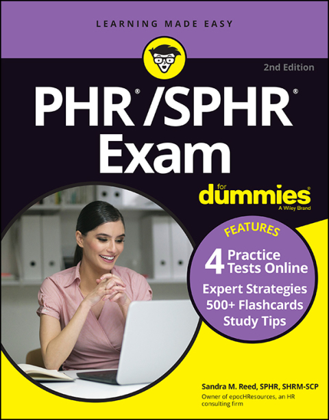 Cover image for book PHR/SPHR Exam For Dummies with Online Practice