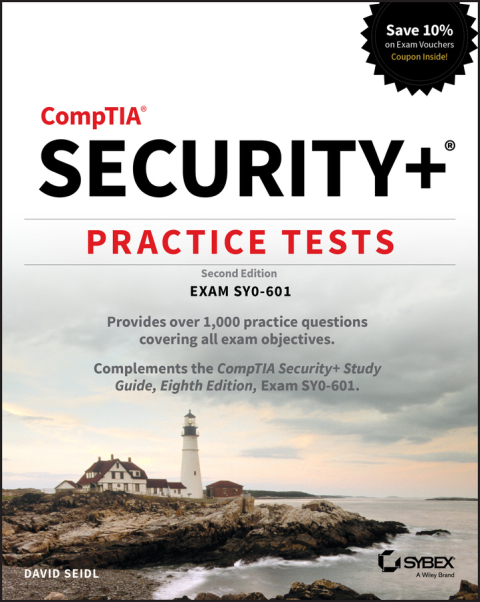 Cover image for book CompTIA Security  Practice Tests