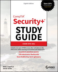 Cover image: CompTIA Security  Study Guide 8th edition 9781119736257