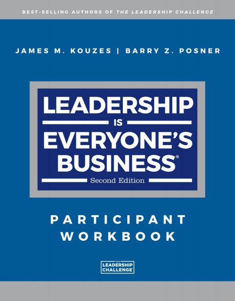 Cover image for book Leadership is Everyone's Business, Participant Workbook
