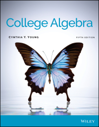 صورة الغلاف: College Algebra, Enhanced eText 5th edition 9781119742548