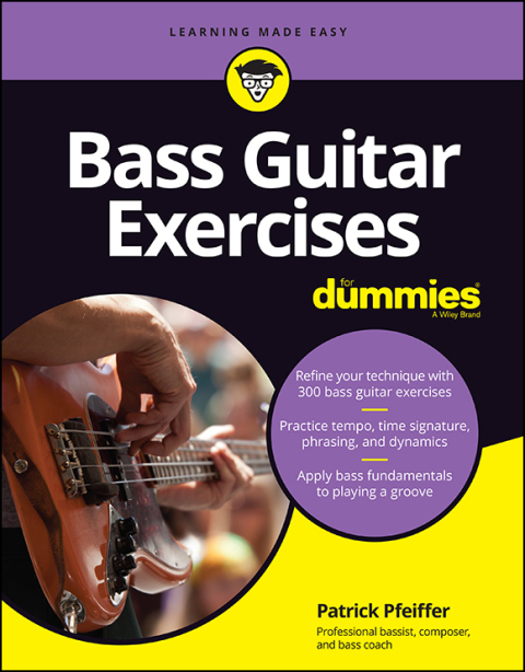 Cover image for book Bass Guitar Exercises For Dummies