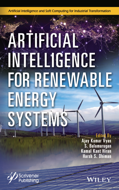 Cover image for book Artificial Intelligence for Renewable Energy Systems