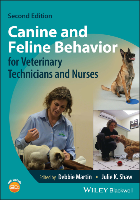 Cover image for book Canine and Feline Behavior for Veterinary Technicians and Nurses
