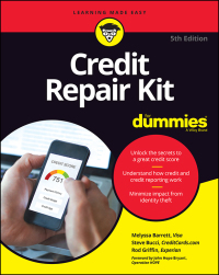 Cover image: Credit Repair Kit For Dummies 5th edition 9781119771067