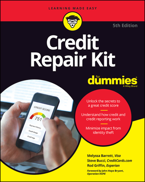 Cover image for book Credit Repair Kit For Dummies