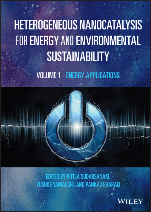 Cover image for book Heterogeneous Nanocatalysis for Energy and Environmental Sustainability, Volume 1