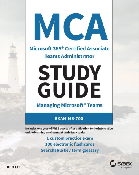 Cover image for book MCA Microsoft 365 Teams Administrator Study Guide