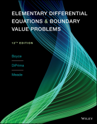 صورة الغلاف: Elementary Differential Equations 12th edition 9781119777755
