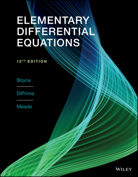 Cover image for book Elementary Differential Equations