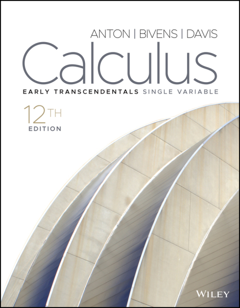 Calculus: Early Transcendentals Single Variable 