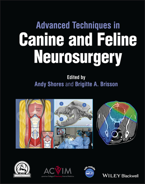 Cover image for book Advanced Techniques in Canine and Feline Neurosurgery