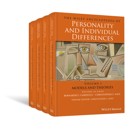 Cover image for book The Wiley Encyclopedia of Personality and Individual Differences, 4 Volumes, Set