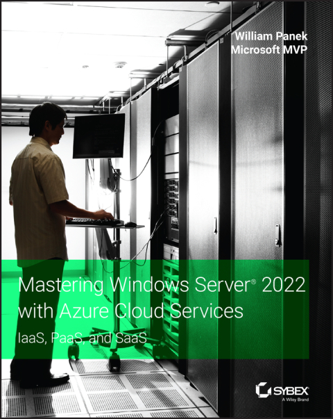 Cover image for book Mastering Windows Server 2022 with Azure Cloud Services