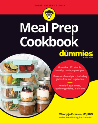 صورة الغلاف: Meal Prep Cookbook For Dummies 1st edition 9781119814986