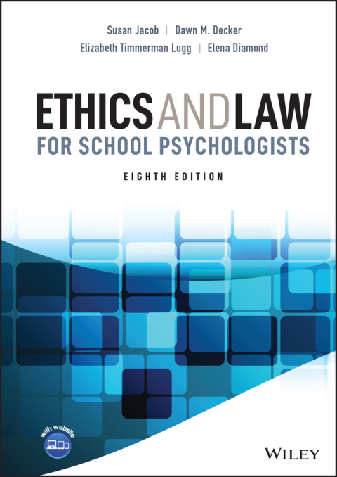 Cover image for book Ethics and Law for School Psychologists