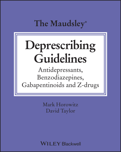 The Maudsley Deprescribing Guidelines 