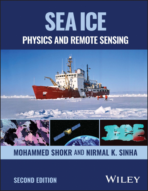 Cover image for book Sea Ice: Physics and Remote Sensing, 2nd Edition