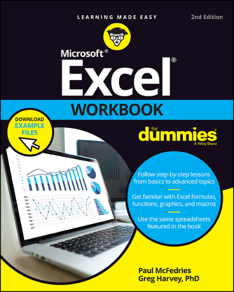 Cover image for book Excel Workbook For Dummies, 2nd Edition