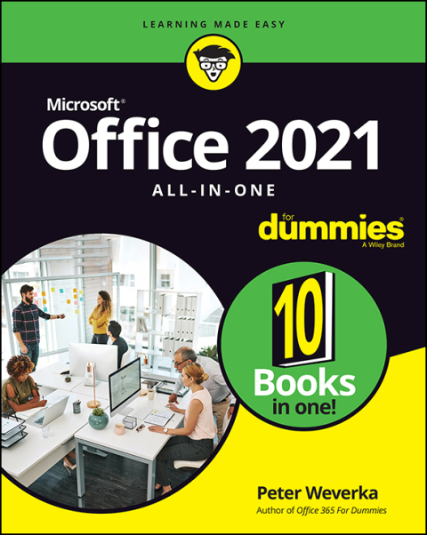 Cover image for book Office 2021 All-in-One For Dummies